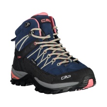 CMP Hiking Shoes Rigel Mid WP (Trekking, waterproof) navy blue/pink Women